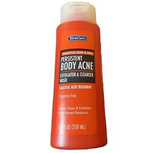 Xtracare  Body Acne Exfoliator & Cleanser w/ Salicylic Acid & PHA 8.5oz /2 pack